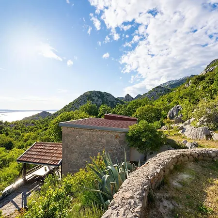 Semesterbostad My Dalmatia - Sea View Stone House Dobroselo *