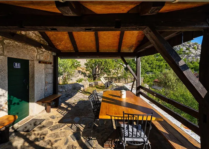 My Dalmatia - Sea View Stone House Dobroselo Semesterbostad