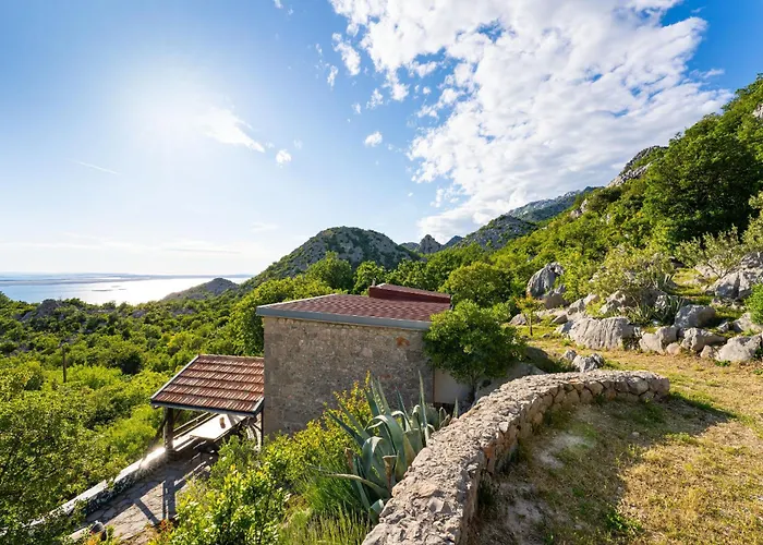 Semesterbostad My Dalmatia - Sea View Stone House Dobroselo *
