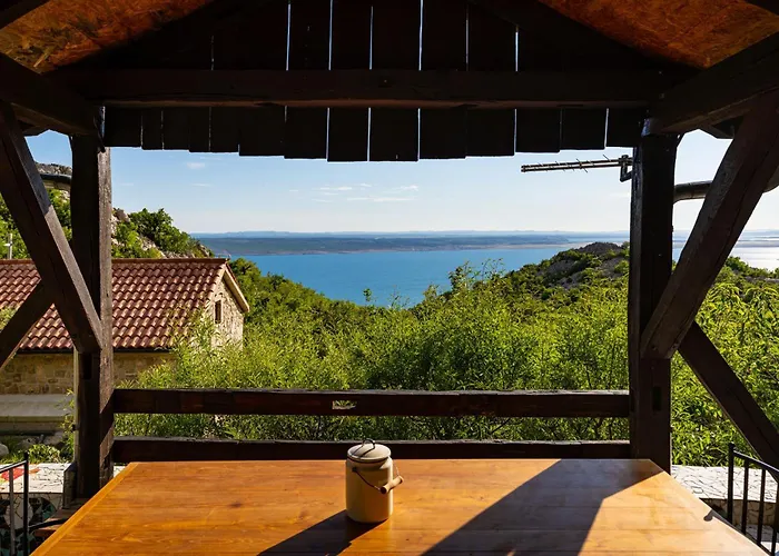 Semesterbostad My Dalmatia - Sea View Stone House Dobroselo Starigrad Paklenica