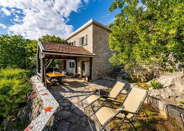 Semesterbostad My Dalmatia - Sea View Stone House Dobroselo